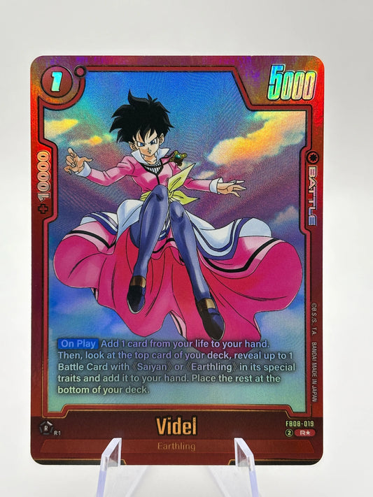 Dragon Ball Super Fusion World - Videl FB08-019 R* Alt Art Nm FRENLY BRICKS - Open 7 Days