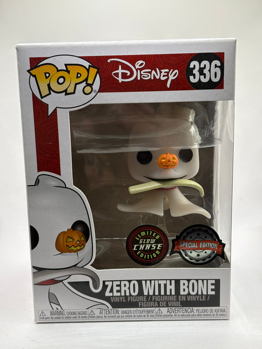 Funko POP! Disney #336 Zero with Bone Limited Glow Chase Special Edition FRENLY BRICKS - Open 7 Days