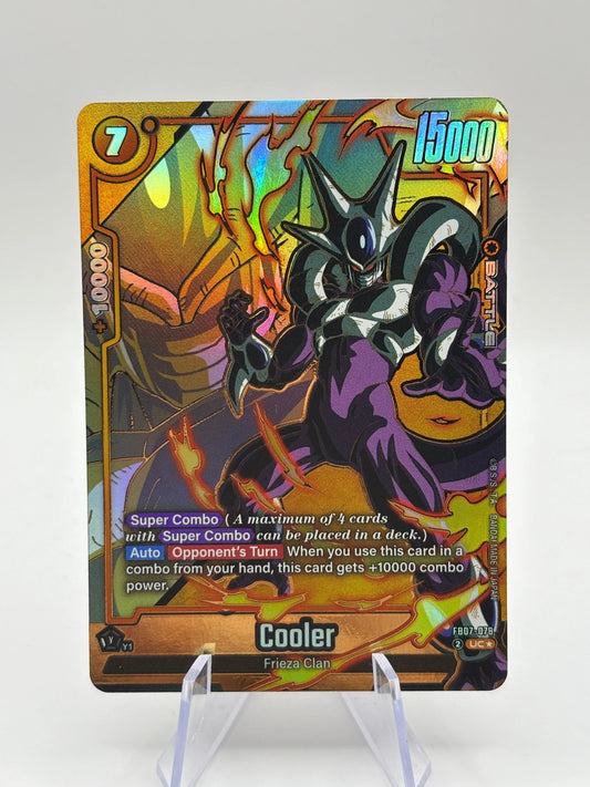 Dragon Ball Super Fusion World - Cooler FB07-078 UC* Alt Art NM FRENLY BRICKS - Open 7 Days