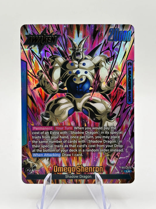 Dragon Ball Super Fusion World - Omega Shenron FB07-025 Leader Alt Art FRENLY BRICKS - Open 7 Days