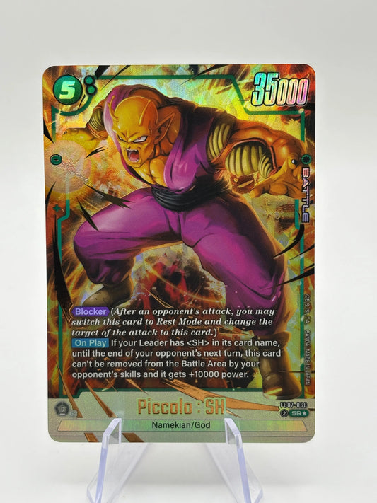 Dragon Ball Super Fusion World - Piccolo : SH FB07-066 SR* Alt Art NM FRENLY BRICKS - Open 7 Days