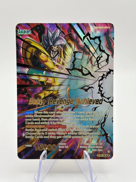 Dragon Ball Super Masters - Baby, Revenge Achieved BT29-106 SLR FRENLY BRICKS - Open 7 Days