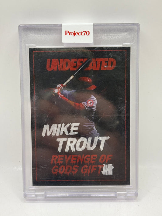 2021 Topps Project70 MLB #464 Undefeated Mike Trout 1960