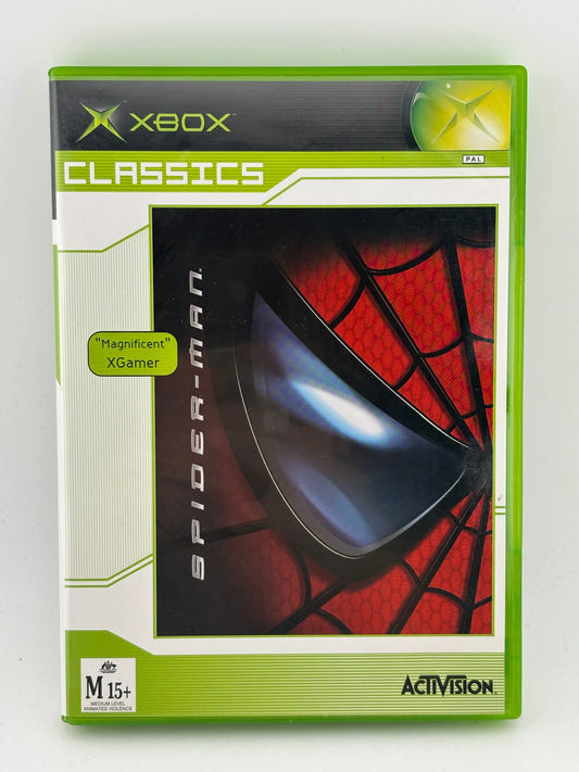 Original Xbox Classics - Activision Spider-Man Video Game with Manual FRENLY BRICKS - Open 7 Days