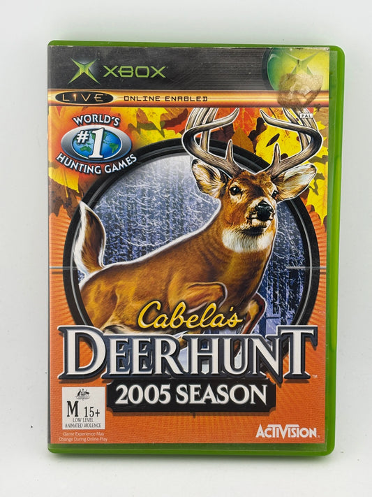 Microsoft Original Xbox - Cabela’s Deer Hunt 2005 Season Complete FRENLY BRICKS - Open 7 Days