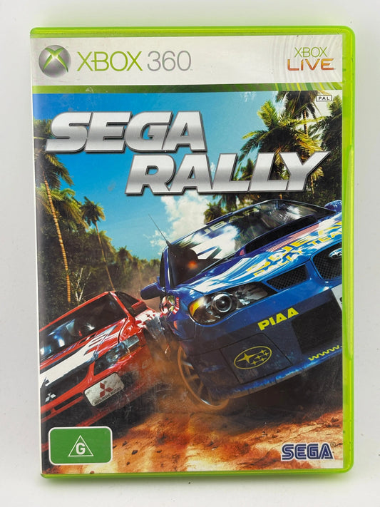 Microsoft Xbox 360 - Sega Rally Video Game with Manual FRENLY BRICKS - Open 7 Days