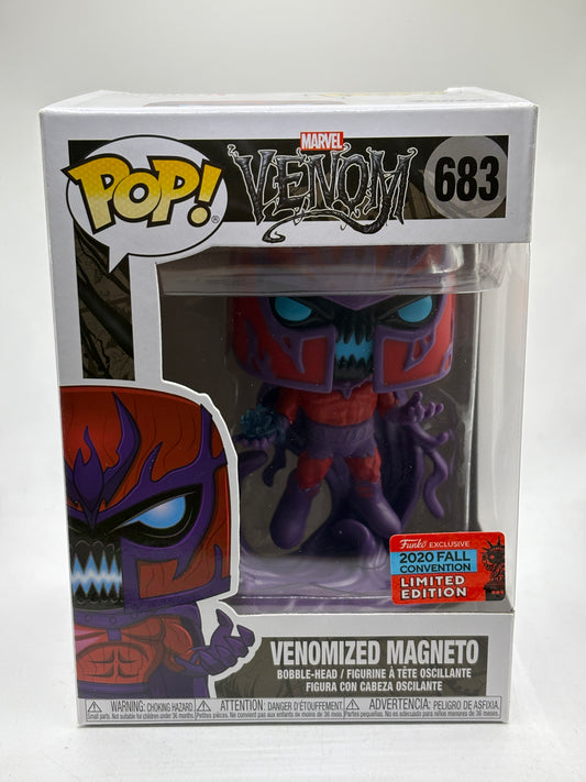 Funko POP! Marvel Venom #683 Venomized Magneto 2020 Fall Con Limited product image