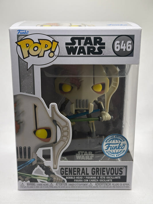 Funko POP! Star Wars #646 General Grievous Special Edition Bobble-Head