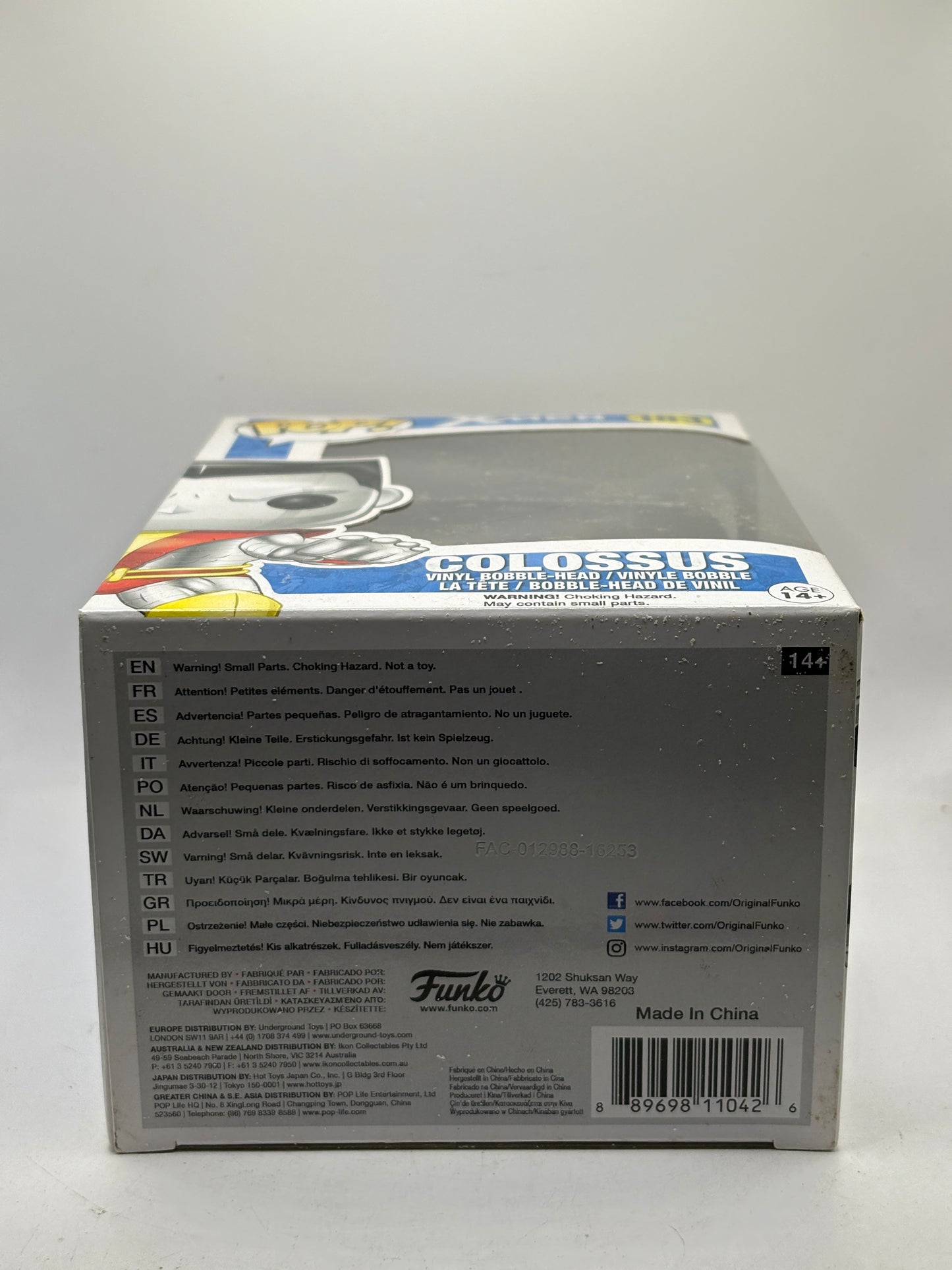 Funko POP! Marvel X-Men #183 Colossus Vinyl Bobble-Head