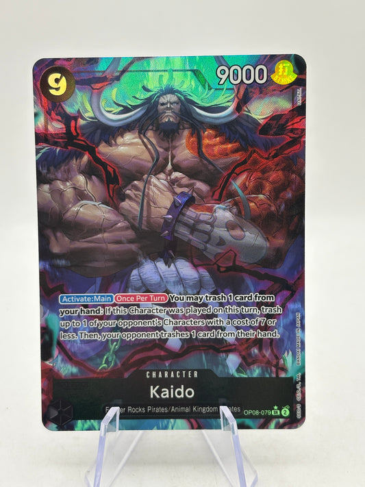 One Piece TCG EN - Kaido OP08-079 SR* Alt Art NM product image