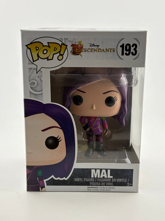 Funko POP! Disney Descendants #193 Mal Vinyl Figure FRENLY BRICKS - Open 7 Days