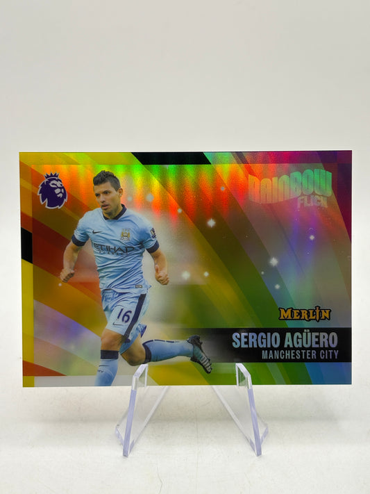 2025-26 Merlin Premier League - RB-26 Sergio Aguero Rainbow Flick SP
