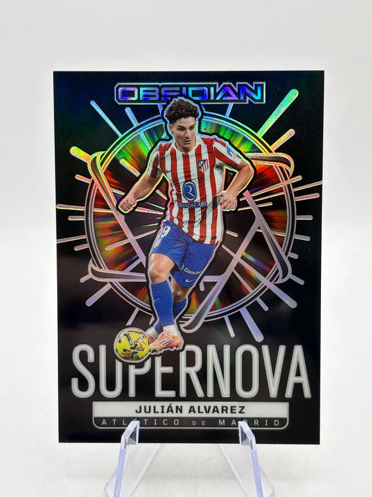2025-26 Panini Obsidian #19 Supernova Julian Alvarez 050/169