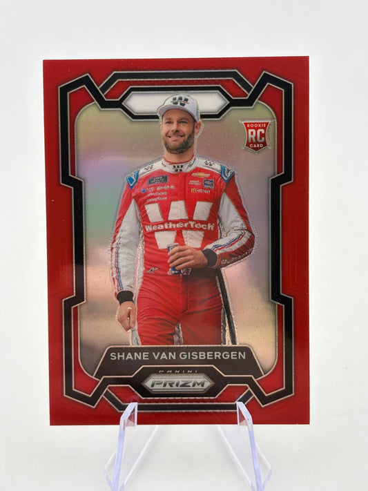2024 Panini Prizm Racing - Shane Van Gisbergen Red /299 FRENLY BRICKS - Open 7 Days
