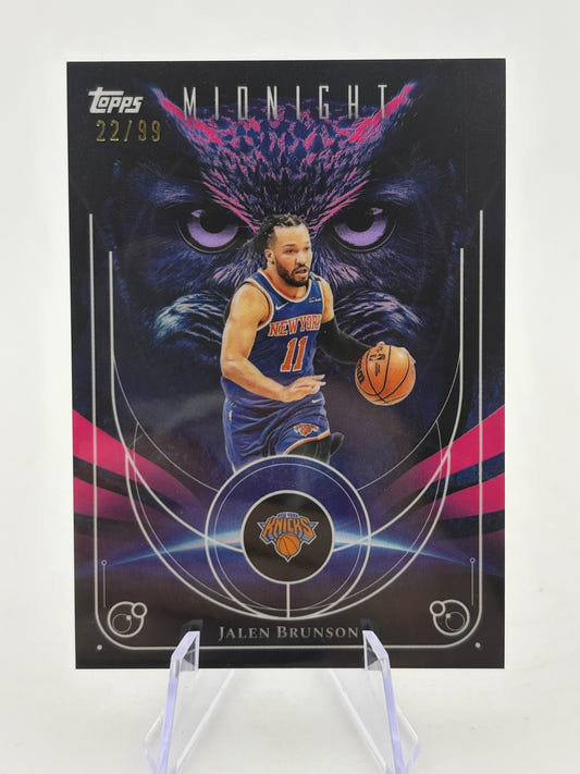 2024-25 Topps Midnight - Jalen Brunson #10 22/99 FRENLY BRICKS - Open 7 Days