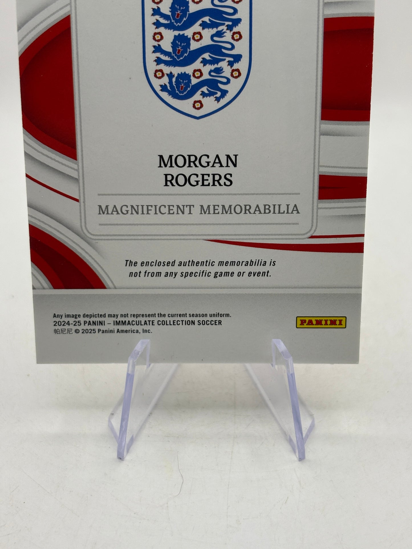 2024-25 Panini Immaculate - ME-MRO Morgan Rogers 05/65 Patch