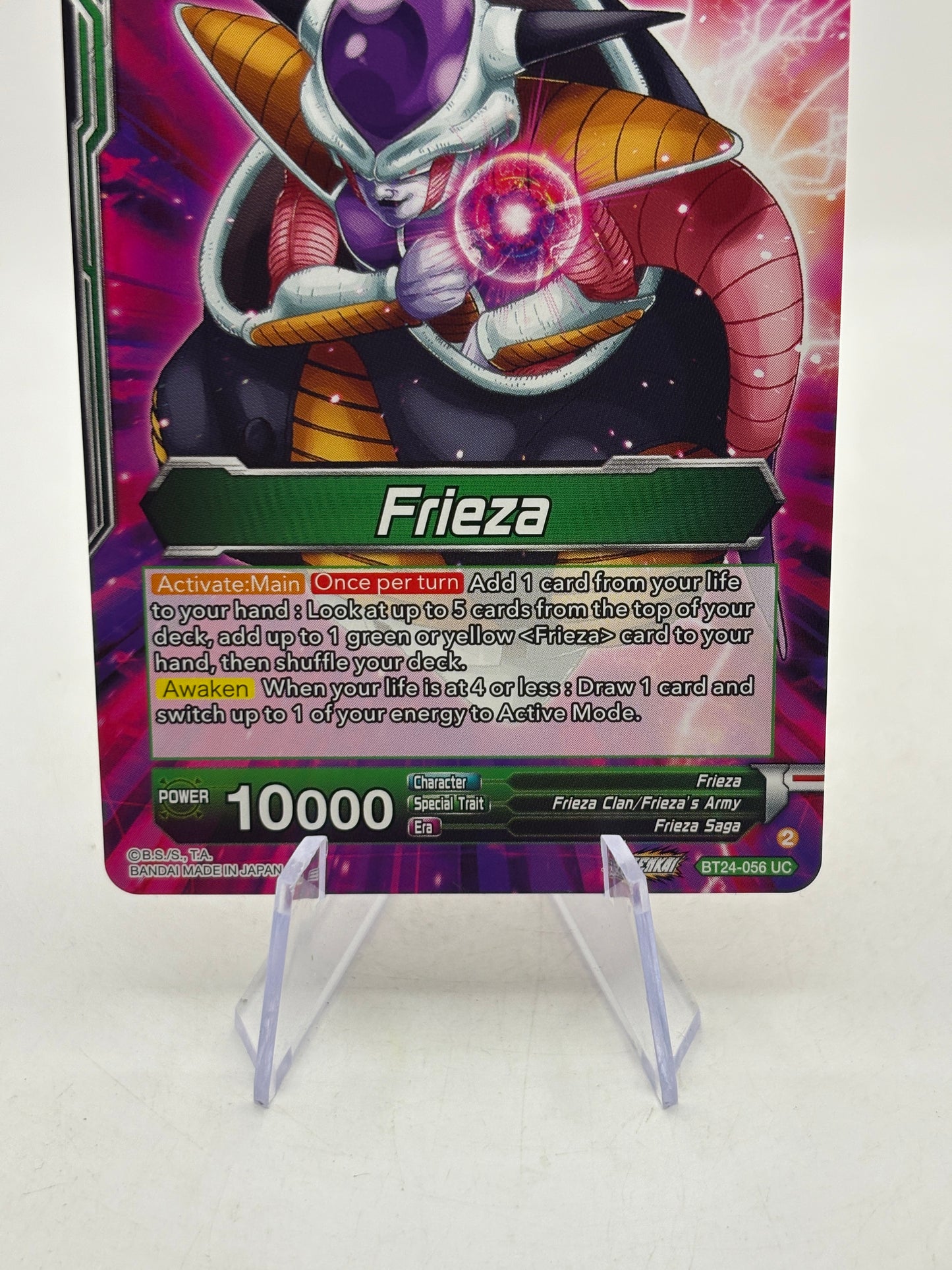 Dragon Ball Super Masters - Frieza, Scourge of Saiyans BT24-056 SLR NM