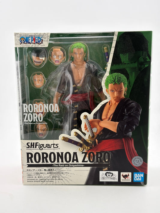 Bandai SHFiguarts - One Piece Roronoa Zoro The Raid on Onigashima Figure Sealed FRENLY BRICKS - Open 7 Days