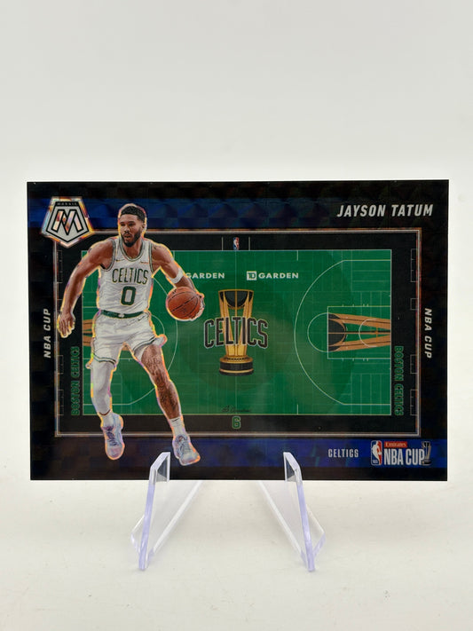 2024-25 Panini Mosaic NBA Cup Mosaic Prizm SP Jayson Tatum #23 Celtics FRENLY BRICKS - Open 7 Days