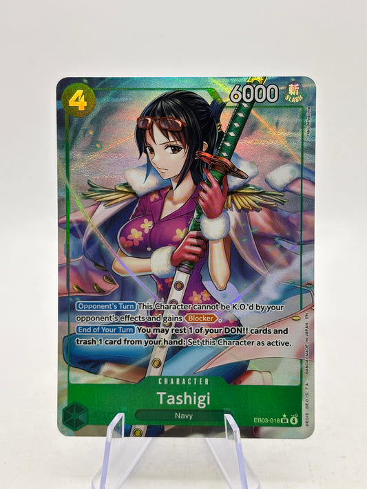 One Piece TCG EB03 - Tashigi EB03-018 SR* Alt Art NM