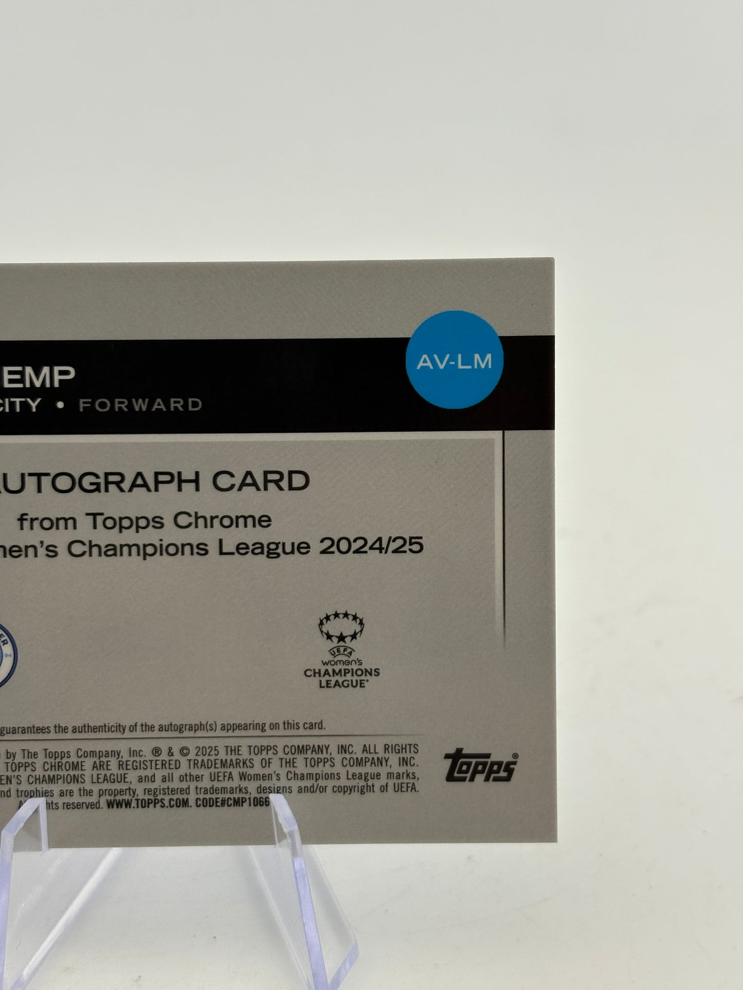 2024-25 Topps Chrome Champions League - Lauren Hemp Auto /150 FRENLY BRICKS - Open 7 Days