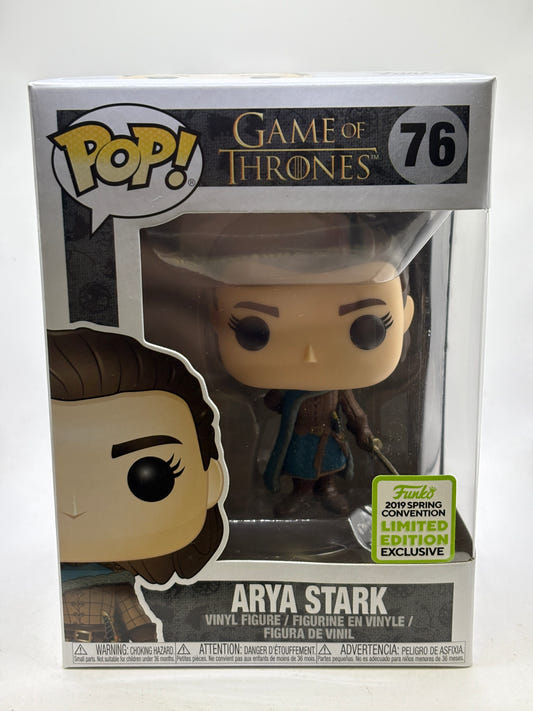 Funko POP! Game of Thrones #76 Arya Stark 2019 Spring Limited Vinyl Figure