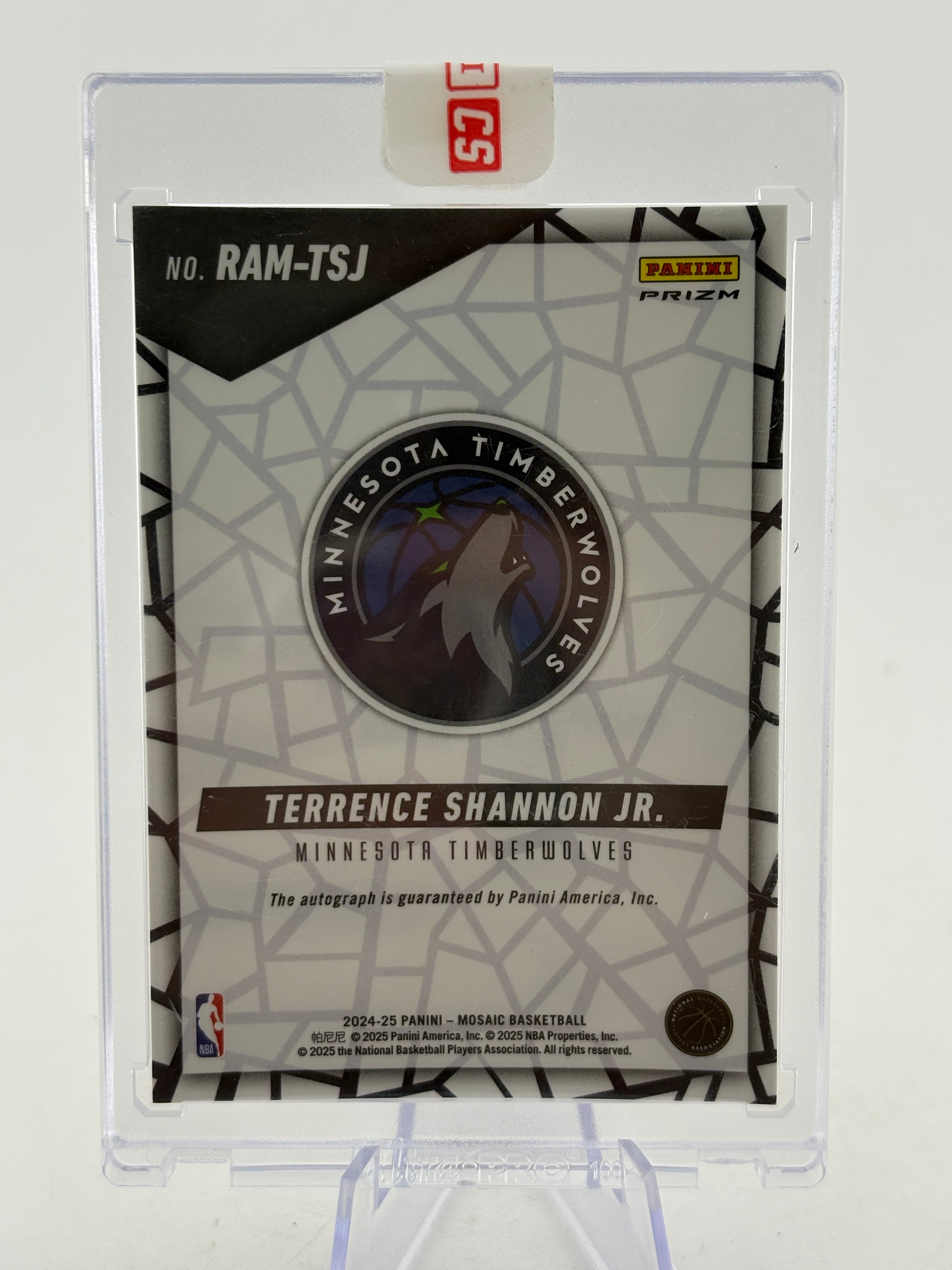 2024-25 Panini Mosaic Basketball - Terrence Shannon JR Rookie Auto #RAM-TSJ FRENLY BRICKS - Open 7 Days