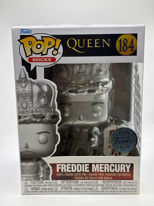Funko POP! Rocks Queen #184 Freddie Mercury Special Edition Vinyl Figure - photo 1