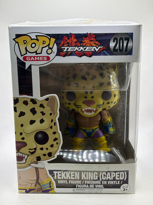 Funko POP! Games Tekken #207 Tekken King (Caped) Box Damage - photo 1