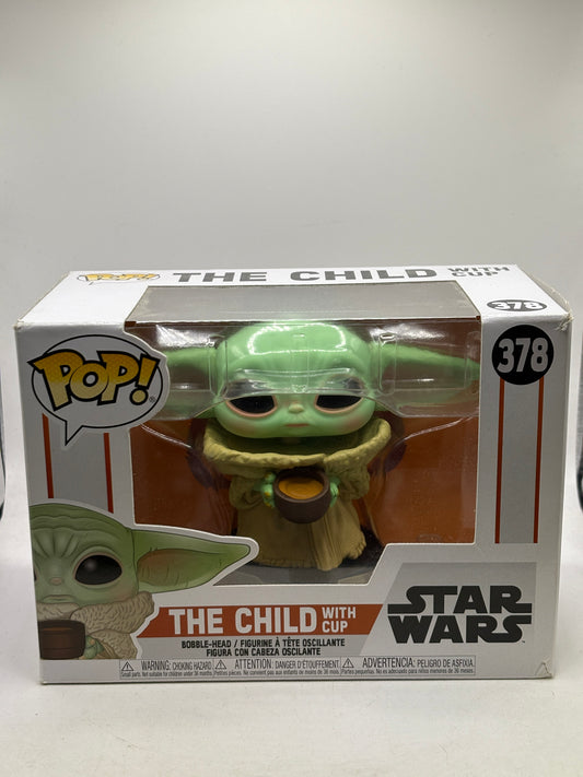 Funko POP! Star Wars #378 The Child with Cup Bobble-Head