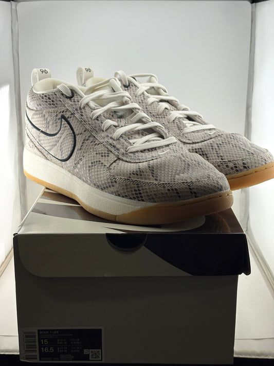 Nike Book 1 LEA ‘Python’ Light Orewood White Gum HJ5352-100 Men Size 15 USED FRENLY BRICKS - Open 7 Days