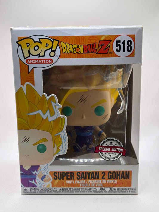 Funko POP! Animation Dragon Ball Z #518 Super Saiyan 2 Gohan Special Edition