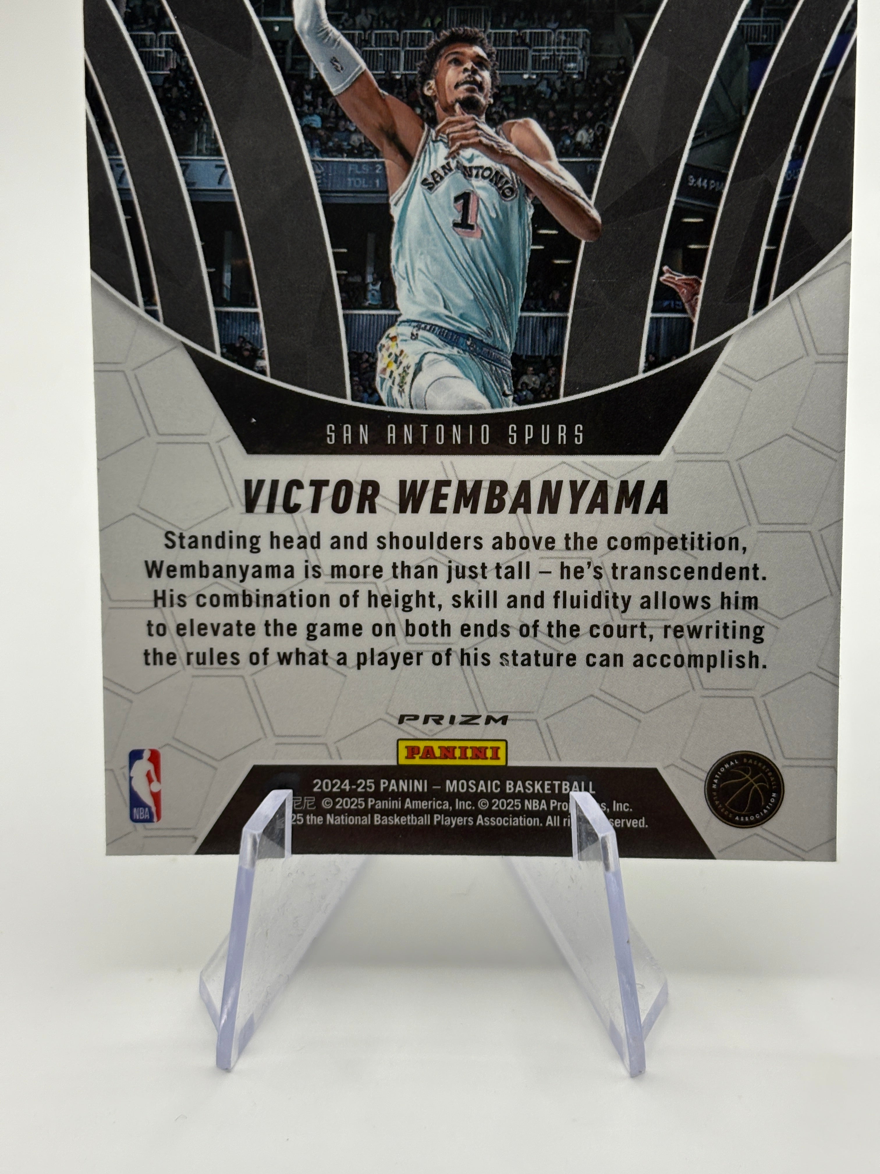 2024 Panini Mosaic Elevate#11 Victor Wembanyama Green Mosaic FRENLY BRICKS - Open 7 Days