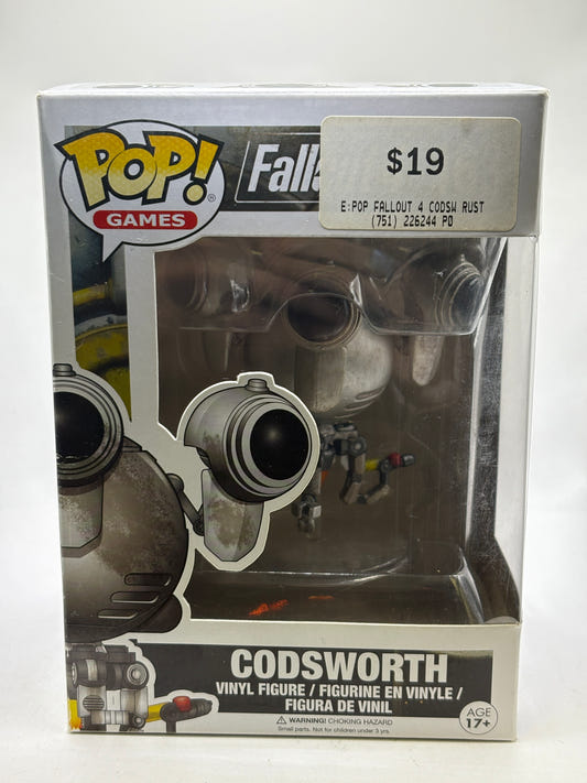 Funko POP! Games Fallout 4 #163 Codsworth Vinyl Figure