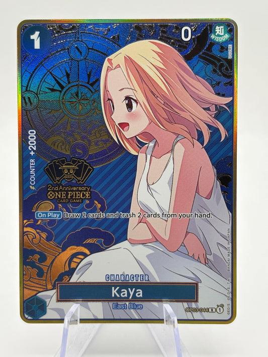 One Piece TCG Japanese 2nd Anniversary Kaya OP03-044 R English FRENLY BRICKS - Open 7 Days