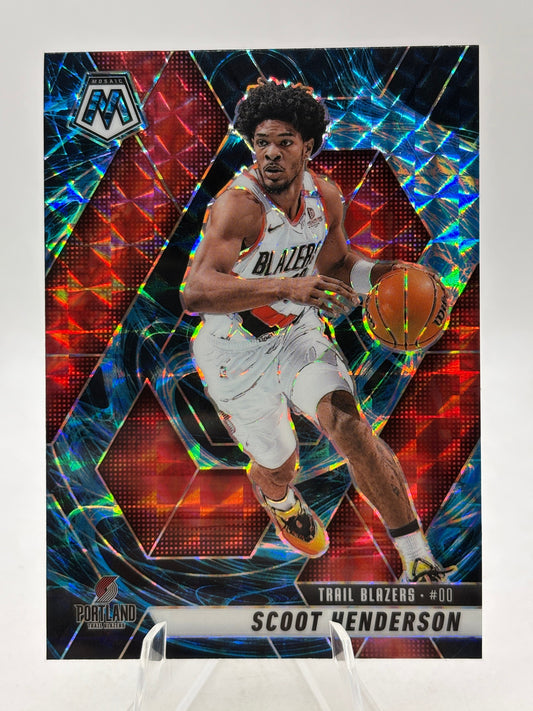 2024-25 Panini Mosaic Basketball - #165 Scoot Henderson Genesis Mosaic FRENLY BRICKS - Open 7 Days