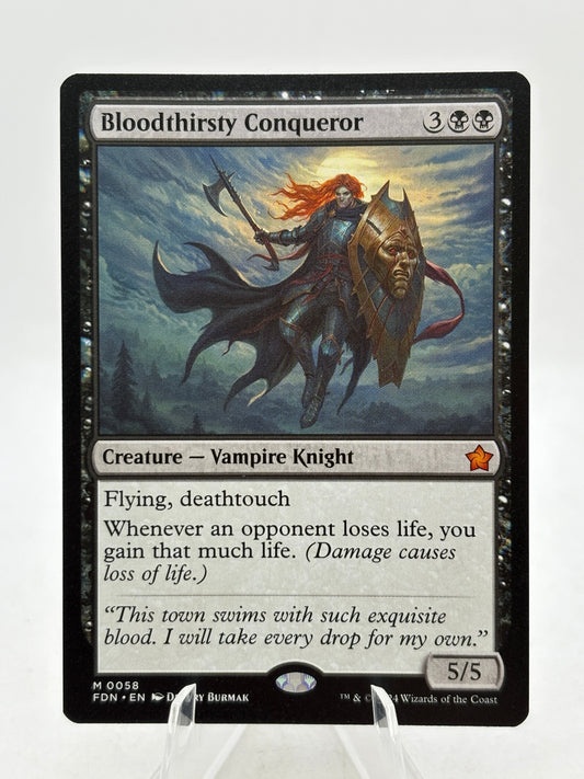 Bloodthirsty Conqueror - Foundations (FDN) - EN - M 0058 FRENLY BRICKS - Open 7 Days