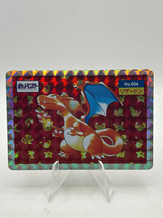 Topsun Japanese Pokemon Card - Charizard Prism Holo 660631 RARE GOOD CONDITION FRENLY BRICKS - Open 7 Days