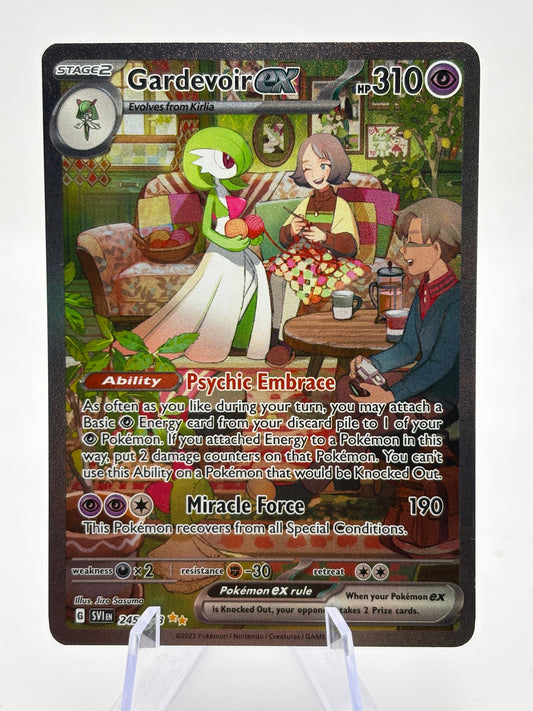 Pokemon TCG Scarlet Violet Base - Gardevoir EX 245/198 Special Illustration LP FRENLY BRICKS - Open 7 Days
