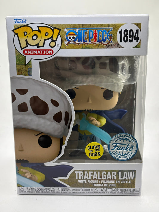 Funko POP! Animation One Piece #1894 Trafalgar Law Glow Special Edition