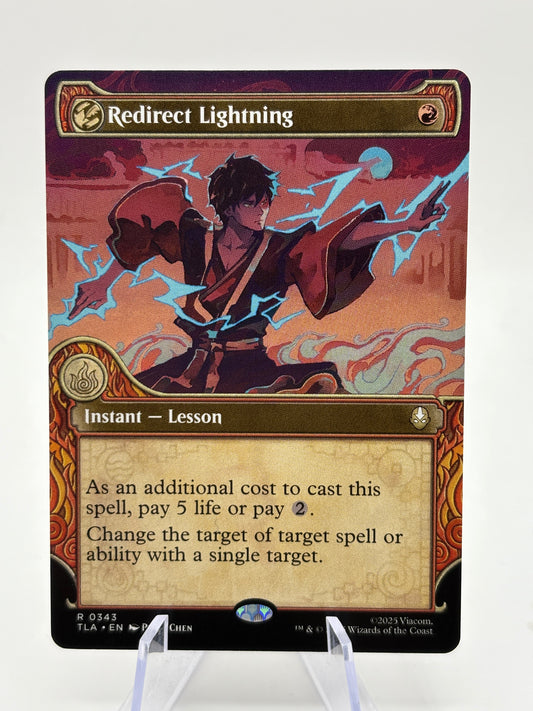 Magic The Gathering Avatar - Redirect Lightning R 0343 TLA FRENLY BRICKS - Open 7 Days