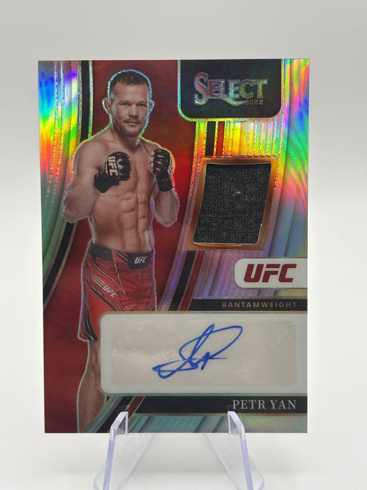 Petr Yan 2022 Panini Select UFC Select Silver Auto Patch Relic /199 FRENLY BRICKS - Open 7 Days