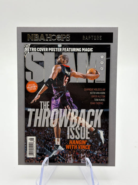 2020-21 Panini NBA Hoops Vince Carter SLAM Insert #14 FRENLY BRICKS - Open 7 Days