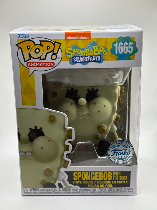 Funko POP! Animation Spongebob #1665 Spongebob with the Suds Vinyl Figure