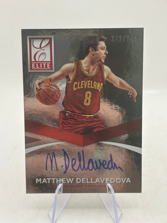 2014-15 Panini Donruss Basketball #99 Matthew Dellavedova Auto /249