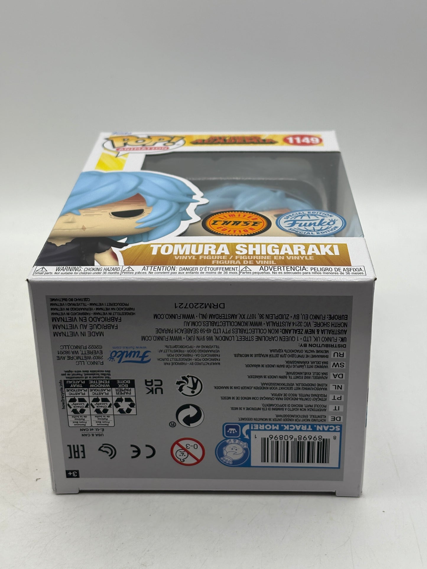 Funko POP! Animation My Hero Academia #1149 Tomura Shigaraki Chase FRENLY BRICKS - Open 7 Days