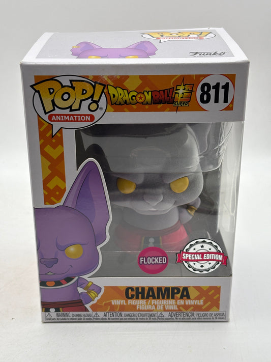 Funko POP! Animation Dragon Ball Super #811 Champa Flocked Special Edition FRENLY BRICKS - Open 7 Days