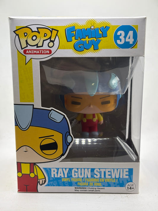 Funko POP! Animation Family Guy #34 Ray Gun Stewie Vinyl Figure