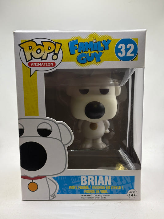 Funko POP! Animation Family Guy #32 Brian Vinyl Figure