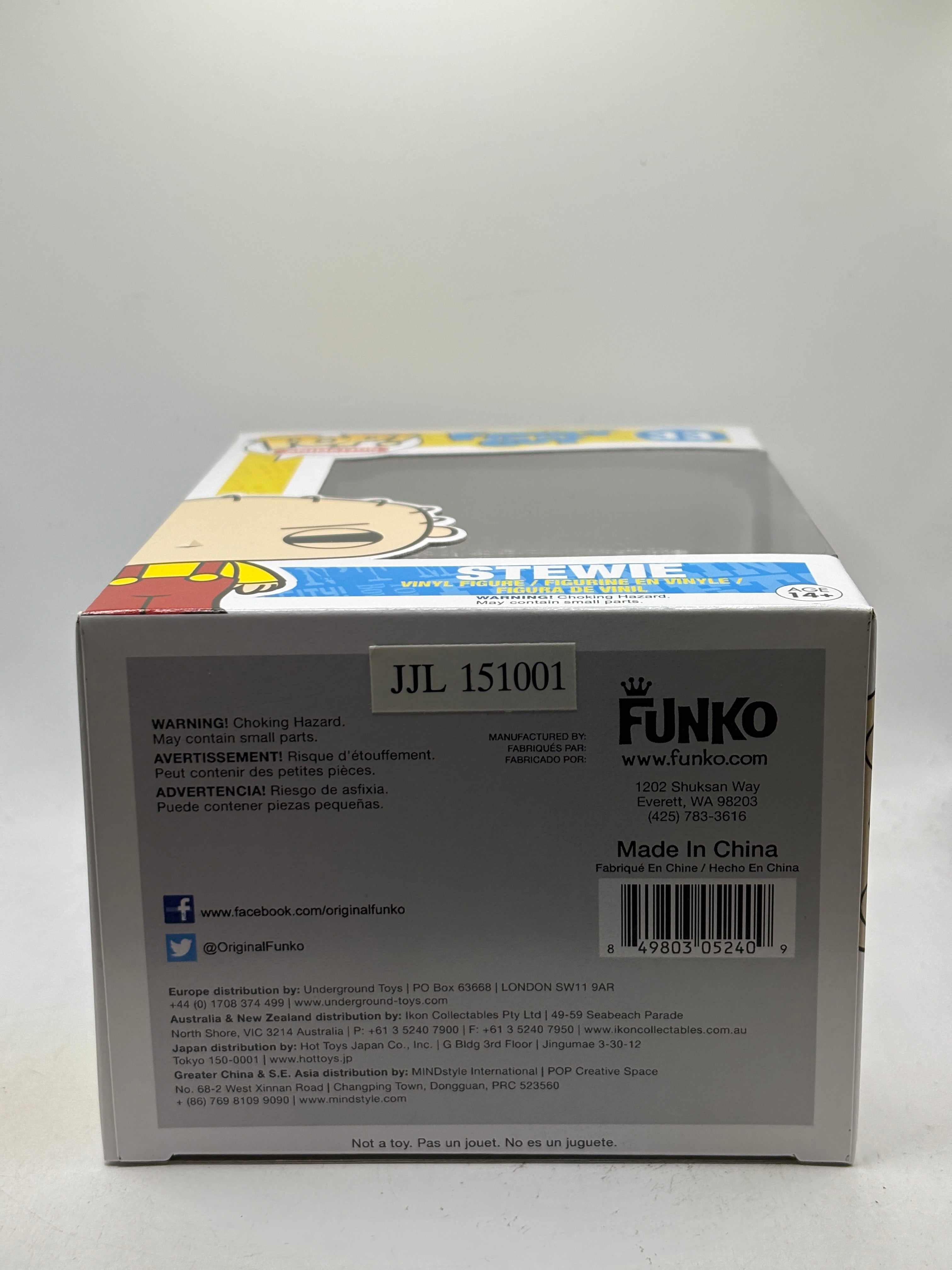 Funko POP! Animation Family Guy #33 Stewie Vinyl Figure, photo 6